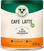 3 Corações Bebida Vegetal Café Latte A Tal da Castanha, Lata 220g
