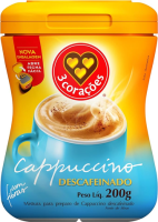 3 Corações Cappuccino Descafeinado 200g
