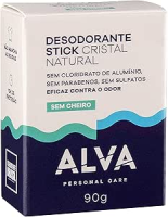 Alva Personal Care Desodorante Cristal Natural 90G Refil – Alva