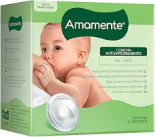 AMAMENTE Concha Antiempedramento – Base Flexível (Pós-Parto) Amamente Pacote De 2