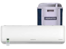 Ar Condicionado Split Agratto Hi Wall Liv Inverter Top 9.000 Btu-h Frio Branco Lcst9f-02i – 220v