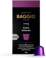 Baggio Café Cápsulas De Café Extra Intenso Compatível Com Nespresso Contém 10 Cápsulas