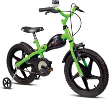 Bicicleta Infantil Verden VR 600 – Aro 16 com rodinhas e buzina