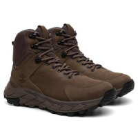 Bota Masculina Adventure Couro Cano Alto Cadarço Venetto – Marrom