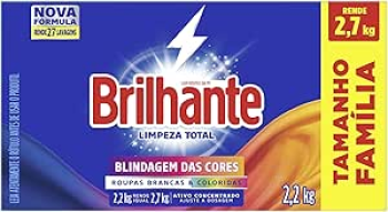 Brilhante Limpeza Total – Sabão Em Pó 2 2Kg