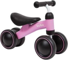 Buba Bicicleta De Equilibrio – 4 Rodas Buba Rosa