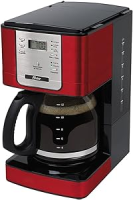 Cafeteira Oster Flavor Programável, 1,5l, 110v, Vermelha/preto, 1000w, Bvstdc4401rd