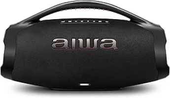 Caixa de Som Aiwa Boombox Plus AWS-BBS-01-B Bluetooth Amplificada 200W USB – Bivolt