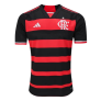 Camisa Flamengo I 24/25 s/n° Torcedor Adidas Masculina – Vermelho+Preto
