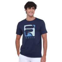 Camiseta Fila Soft Urban Masculina – Marinho+Verde
