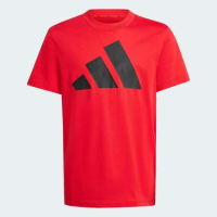 Camiseta Infantil Adidas Big Logo – Vermelho+Preto