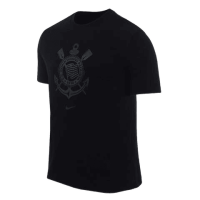 Camiseta Nike Corinthians Escudo Masculina – Preto+Branco
