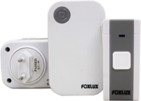 Campainha Digital Sem Fio Bivolt Branca Fx Cad 3 – Foxlux