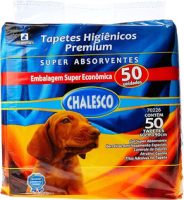 Chalesco Tapete Higienico 50 Unid. 90 X 60Cm