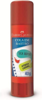 Cola Bastão 40g , Faber-Castell, 10 unidades