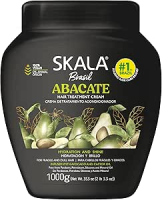 Creme de Tratamento 1Kg Bomba de Vitaminas – Abacate, Skala, Pacote de 6, Skafe