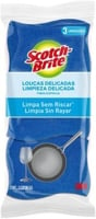 Esponja Scotch Brite Não Risca c/3 Azul
