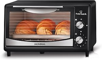 Forno Pratic Cook 6L, Mondial, Preto, 650W, 110V – FR-09
