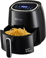 Fritadeira Mallory Air Fryer Digital Premium 5,5Litros – Painel 100% Digital – 1500W de Potência – 127V
