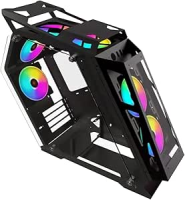 GABINETE GAMER COM LATERAL DE VIDRO ATX PRIME OTM BLACK