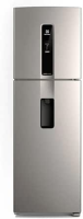 Geladeira Electrolux Frost Free Inverter 409L Água na Porta com AutoSense Duplex Inox Look (IW46S)