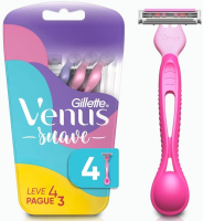 Gillette Aparelho De Depilar Venus Suave 4 Unidades