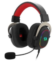 Headset Gamer Redragon Zeus X, Chroma Mk.ii, Rgb, Surround 7.1, Usb, Drivers 53mm, Preto/vermelho – H510-rgb