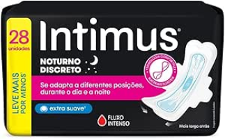 Intimus Absorvente Dia & Noite – 28 Unidades (Embalagem pode variar)