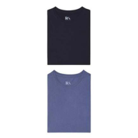 Kit 2 Camisetas Básicas Reserva – Preto+Marinho