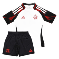 Kit Flamengo Infantil II 25/26 s/n Torcedor Adidas – Branco
