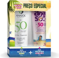 Kit FPS 50 Corpo 120g + FPS 50 Kids 100g – Anasol