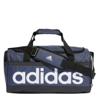 Mala Adidas Duffel Linear Pequena – Azul+Preto