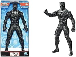 Marvel, Boneco Pantera Negra Olympus, Preto e Prata