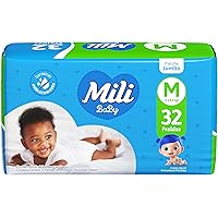 Mili Fralda Baby Jumbo P – 36 Unidades