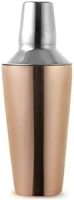 Mimo Style Coqueteleira Inox na Cor Bronze, Com Coador e Capacidade Para 500 ml