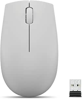 Mouse sem fio compacto Lenovo 300 cinza GY51L15678