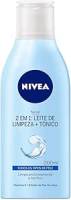 NIVEA Loção 2 em 1 200ml – Leite de Limpeza e Tônico – Remove as impurezas, inclusive resíduos de maquiagem e poluição, tonifica profundamente e deixa a pele mais saudável – Cuidado facial