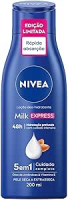 NIVEA Loção Deo-hidratante Milk Express Pele Seca a Extrasseca 200ml