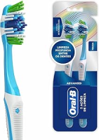 Oral-B Advanced Escova de Dente Macia 5 Ações De Limpeza 2 Unidades