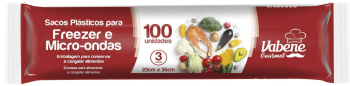 P-Saco Freezer Vabene 3L – 100Un, Vabene