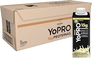 Pack YoPRO Bebida Láctea UHT Baunilha 15g de Proteínas 250ml – 24 Unidades