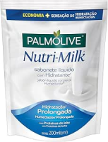 Palmolive Sabonete Líquido Nutri-Milk Hidratante 200Ml Refil