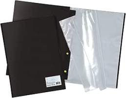 Pasta Catálogo A3 30Envelope Medio, DAC, Pasta Catálogo A3 30Envelope Medio 155PR, Preto, 155PR