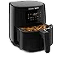 Philips Walita Fritadeira Airfryer Digital Série 3000, Preta, 4.1L de capacidade, Garantia internacional de dois anos, 127V, 1400W (RI9252/91)