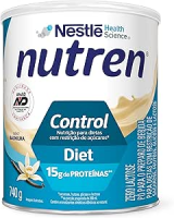Pó para Preparo de Bebida Baunilha Diet Zero Lactose Nutren Control Lata 740g