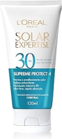Protetor Solar Corporal L’Oréal Paris Solar Expertise FPS 30 120ml – Previne o Envelhecimento Solar, Textura Ultra-leve, Hidrata e Protege a pele