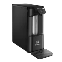 Purificador Electrolux de Água Gelada Fria e Natural Elétrico Compacto Eletronico placa Filtro refil 6 meses ou 3000l Painel Touch Bivolt Preto PE12P