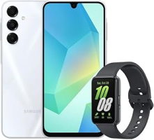 Samsung Combo A16 5G 128GB – Cinza + Galaxy Fit3 – Grafite