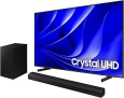 Samsung Combo Smart Big Tv 75″ Crystal Uhd 4k 75du8000 2024 + Soundbar Hw-b550/zd
