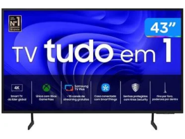 Smart TV 43” UHD 4K LED Samsung 43DU7700